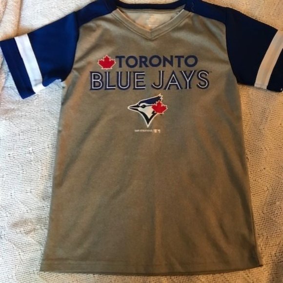 Other - Kids Toronto Blue Jays Jersey T-shirt - Size Medium (7/8)